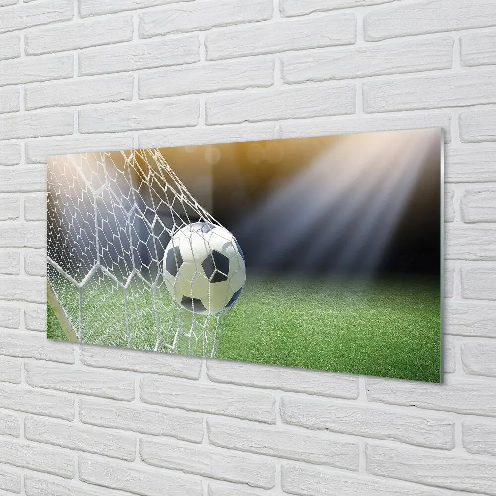 Obraz na skle Futbalový štadión 120x60 cm