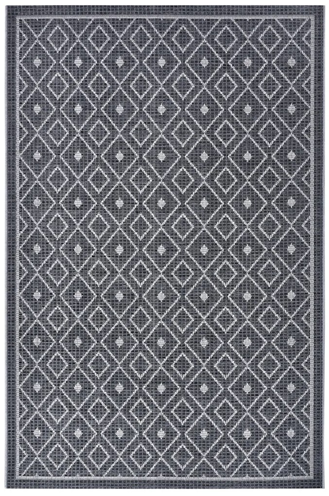 Hanse Home, Kusový koberec Clyde 105908 Lahal Grey Beige – na von aj na doma, 190x290, šedá, chodba / predsieň