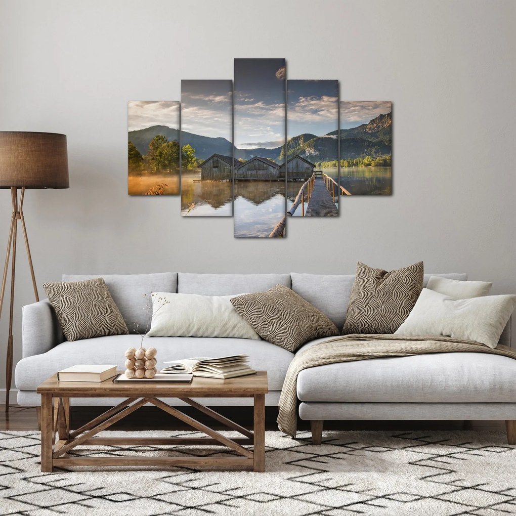 Obraz jazera (150x105 cm)