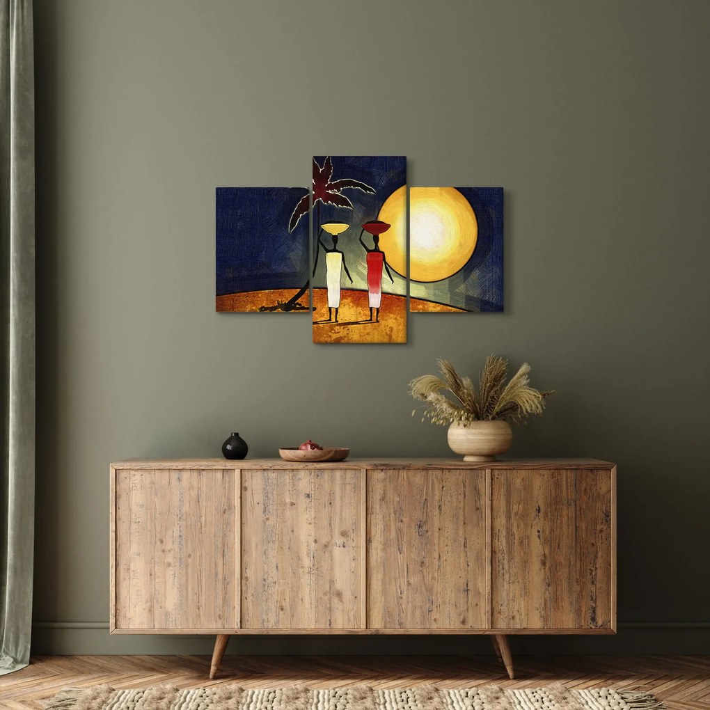 Obraz starovekej maľby (90x60 cm)