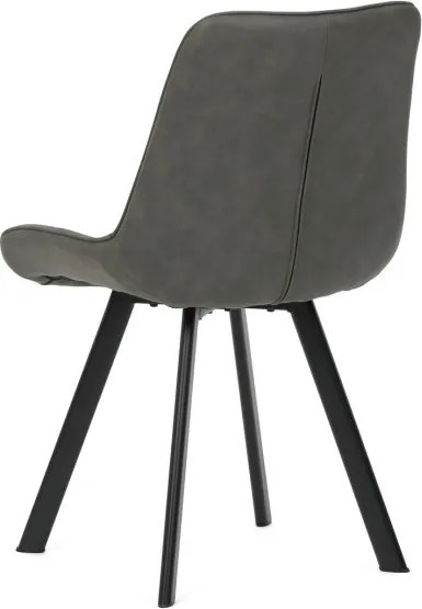 Jedálenská stolička sivá HC-V3066 GREY3