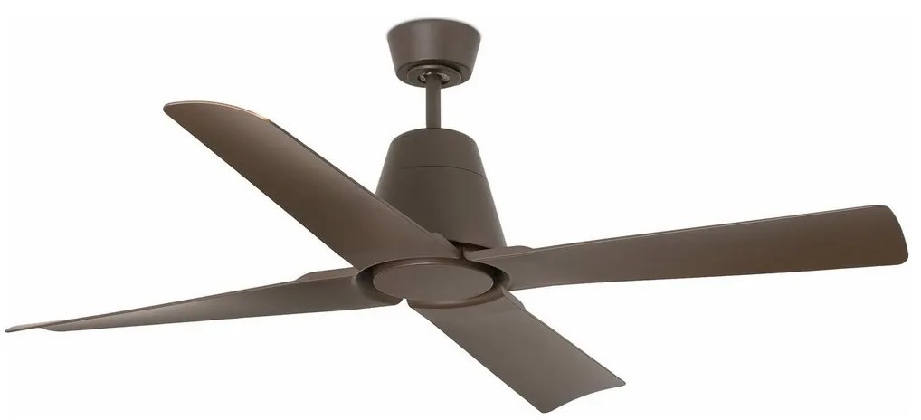 FARO 33490 - Stropný ventilátor TYPHOON IP44 hnedá + diaľkové ovládanie