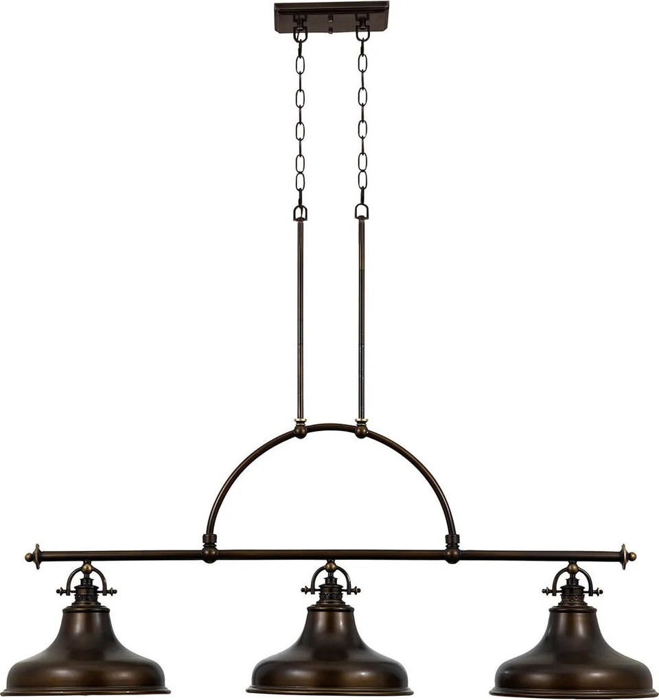 XXXLutz ZÁVESNÉ SVIETIDLO, 133.3/34.3/73 cm Elstead Lighting - Online Only bytové doplnky - 009093001101