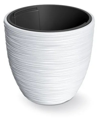 Kvetináč s vložkou FURU biely