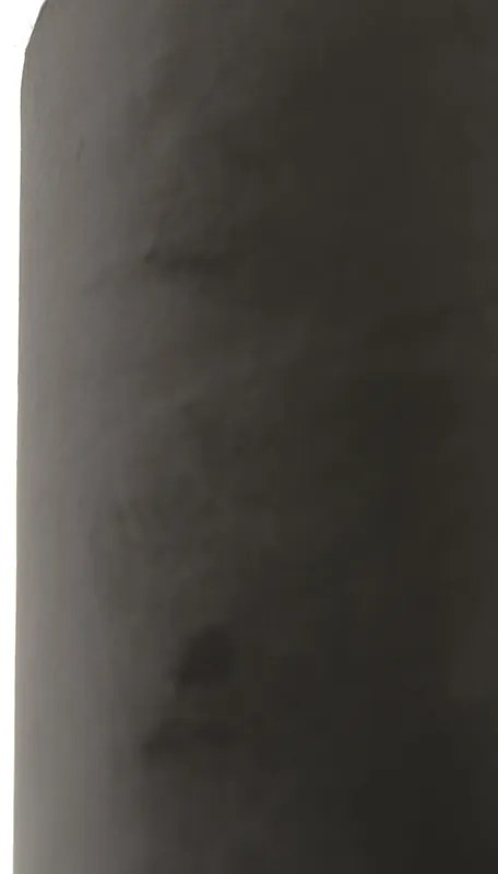 Čierny zamatový tienidlo 40/40/40 so zlatým vnútrom