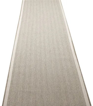 Šnúrkový obojstranný behúň Brussels 205681/10610 Linen krémový / béžový