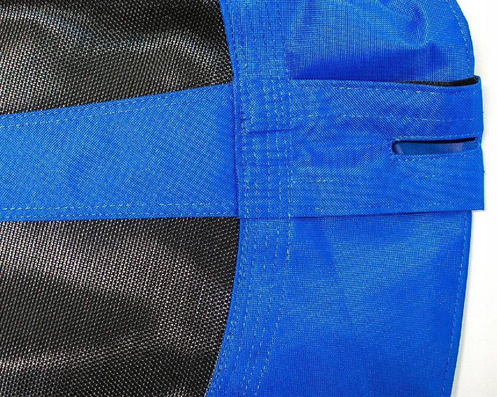Záhradná hojdačka modrá XXL