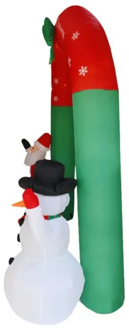 Nafukovacia vianočná LED dekorácia 301029