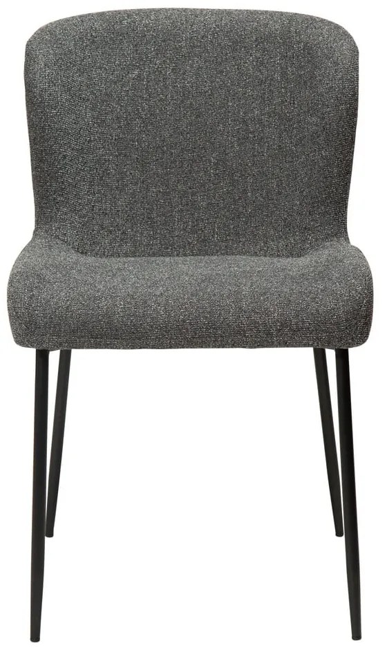 Tmavosivá jedálenská stolička DAN-FORM Denmark Glam