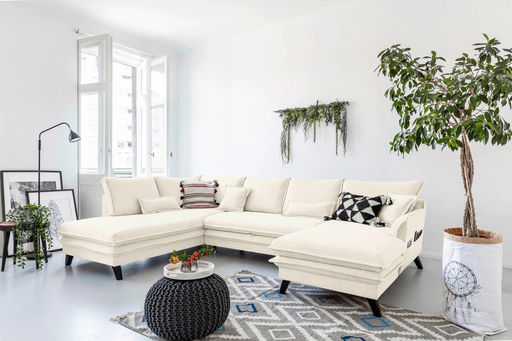XXXLutz SEDACIA SÚPRAVA, textil, béžová P & B - Sedačky - 002330007207