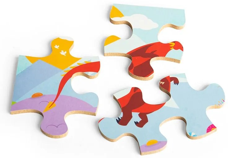 Bigjigs Toys Puzzle Fantasy svet