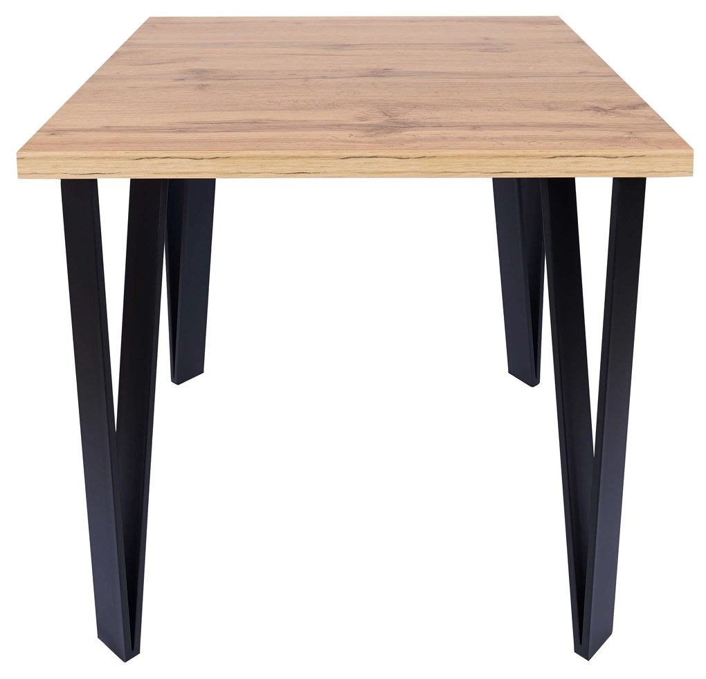 Stima Stôl Karlos Odtieň: Tmavo hnedá, Rozmer: 160 x 80 cm