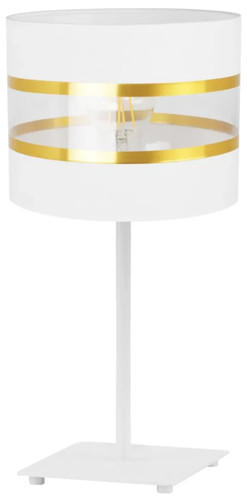 Stolná lampa Elegance, 1x textilné tienidlo (výber zo 6 farieb), (výber z 2 farieb konštrukcie), g, ln