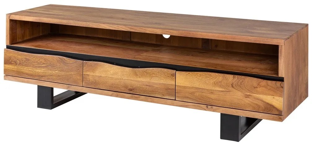 Dizajnový TV stolík Massive Honey 160 cm akácia