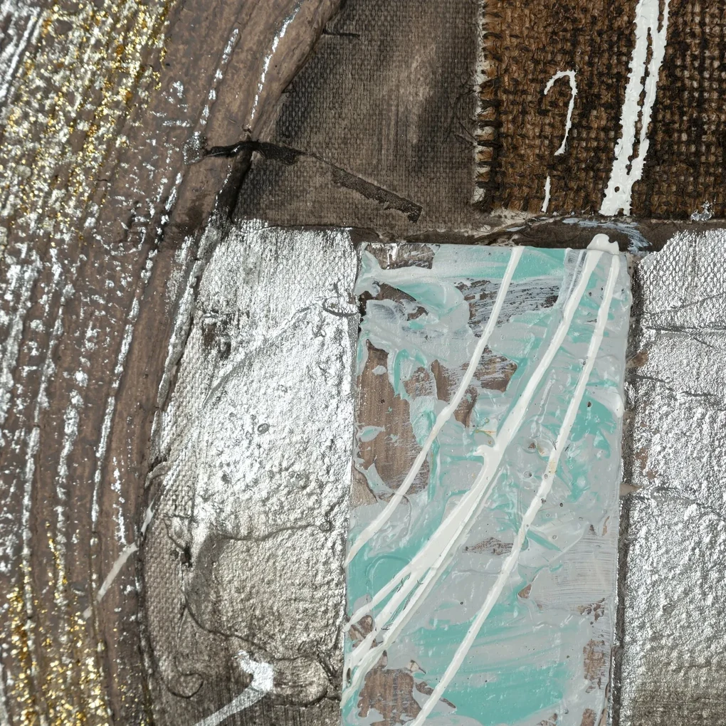 RUČNE MAĽOVANÝ OBRAZ 555A 80X80 CM