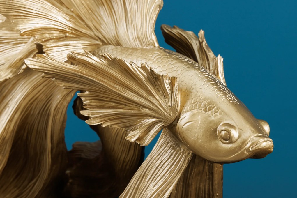 Ozdobná ryba Crowntail 65cm zlatá