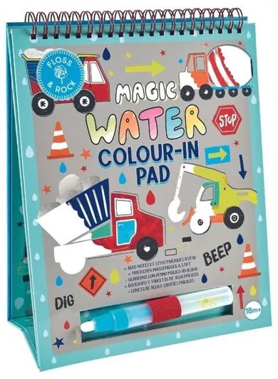 Magická omaľovánka Floss & Rock Stavba