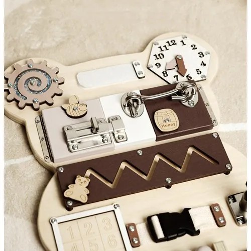 Manipulačná doska Kruzzel 22584 - medvedík