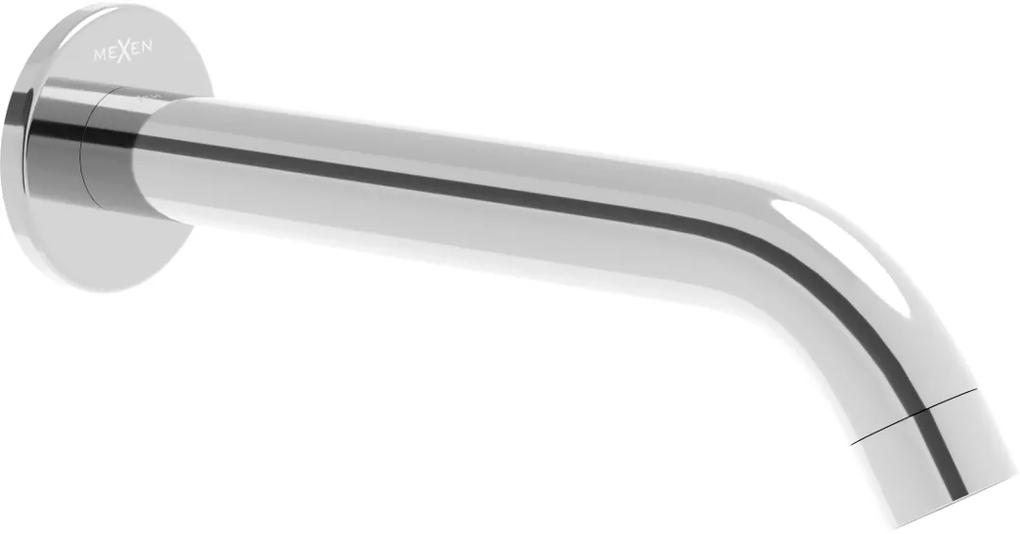 Mexen ALMA, podomietkové vaňové rameno 20cm, Čierna, 79371-70 Farba: Biela