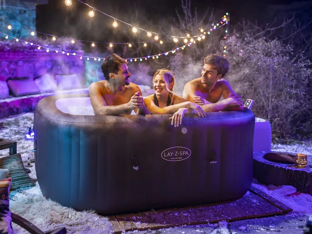 Vírivka Lay-z-Spa Maldives Pro7 2025 jacuzzi WiFi app LED pre 5-7 osôb Bestway 6001U