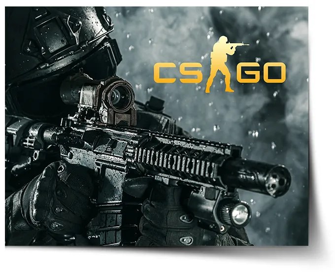 Sablio Plagát CS:GO Vojak 1 - 90x60 cm