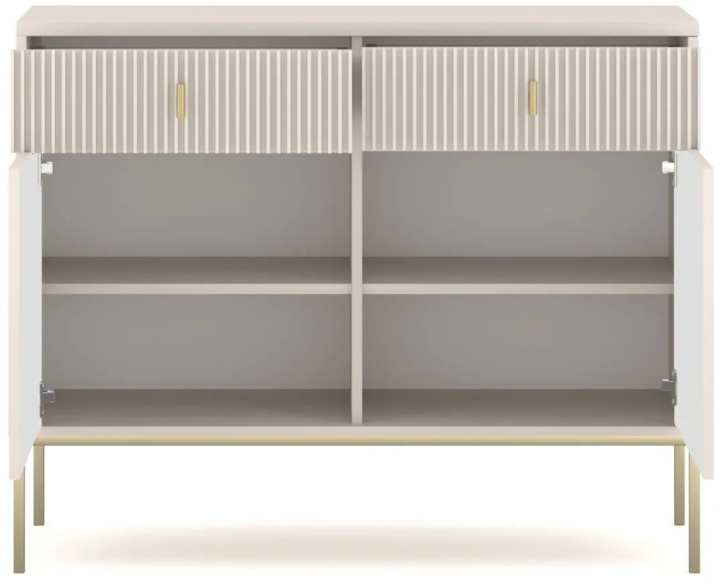 Komoda Maggiore 104,2 cm kašmír/zlatá