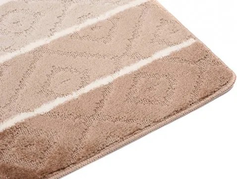 Sada kúpeľňových koberčekov MULTI B5132 ROMBY béžový