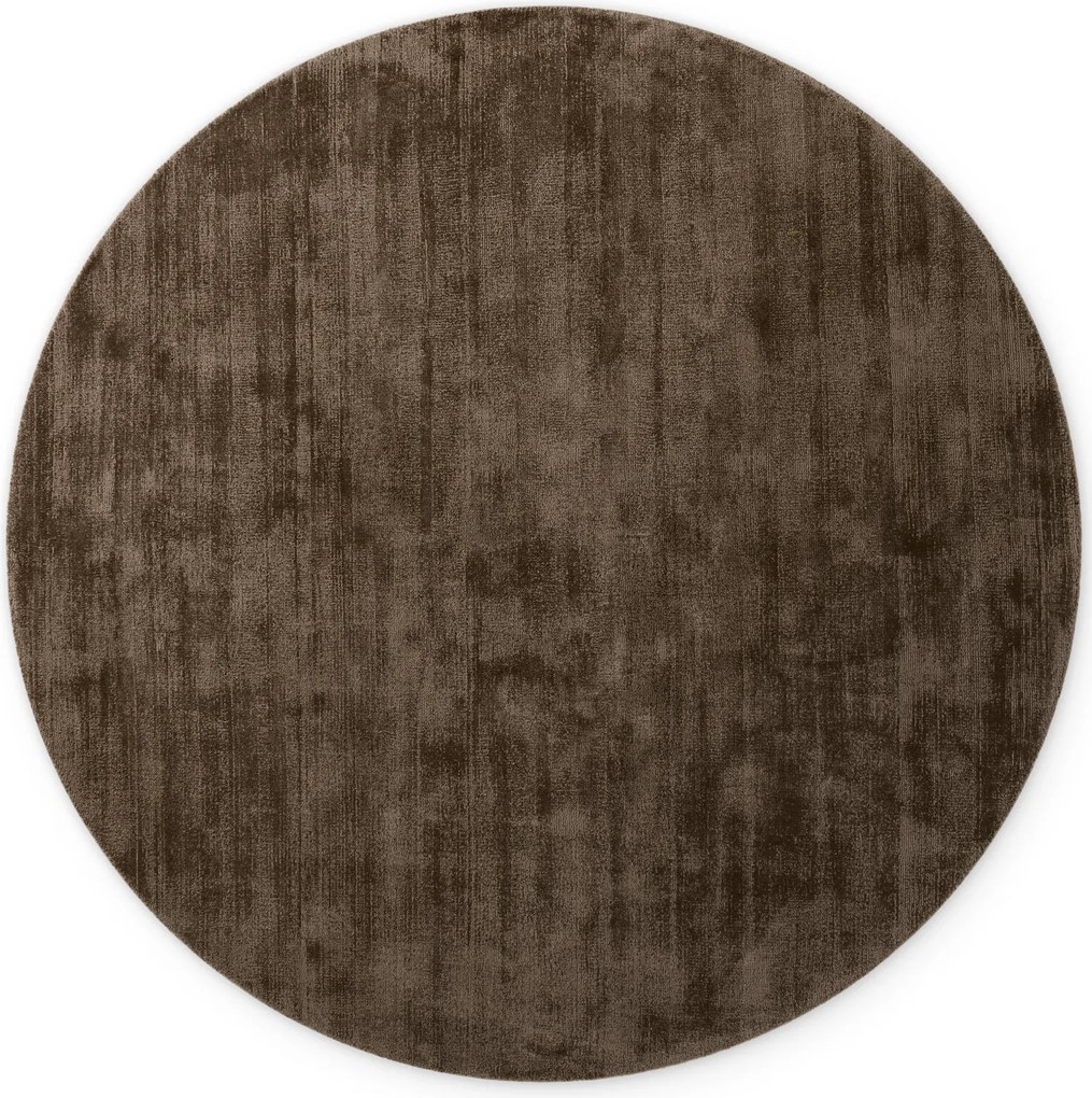 Vikosa, Kusový koberec Vikosa Jane 106297 Brown kruh, 120x120 (priemer) kruh, hnedá, detská izba