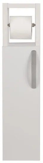 Skrinka s držiakom toaletného papiera STAR 65x15 cm biela