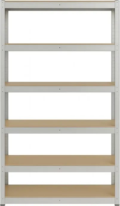 Akcia 3x Regál 220x90x50 cm pozinkovaný 6-policový, nosnosť 1050 kg