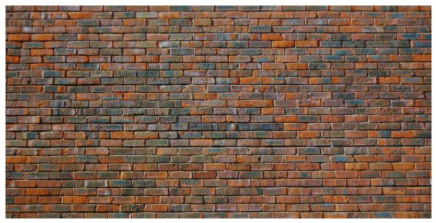 Artgeist Fototapeta - Brick wall Veľkosť: 245x193, Verzia: Samolepiaca