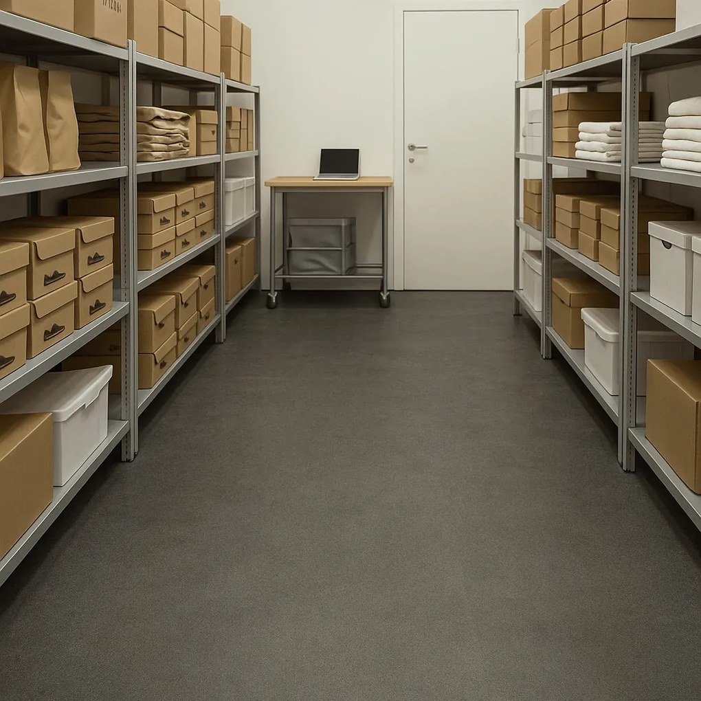 PVC podlaha - lino Flexar Nerok 2153 Shade Anthracite, na mieru, šíře 2m,4m, šedá, bez podkladu, chodba / predsieň, Gerflor