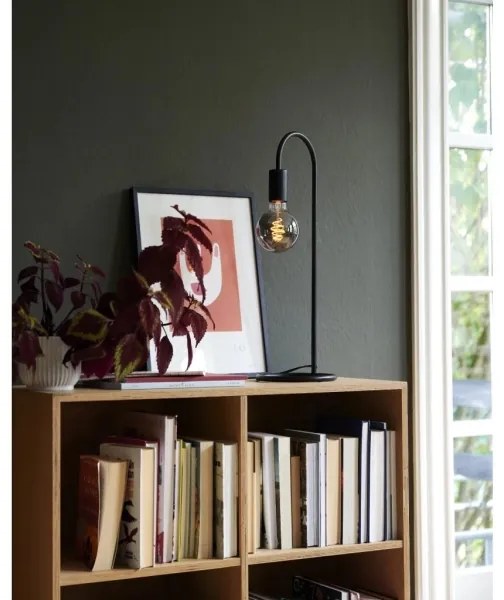 Nordlux - Stolová lampa PACO 1xE27/25W/230V čierna