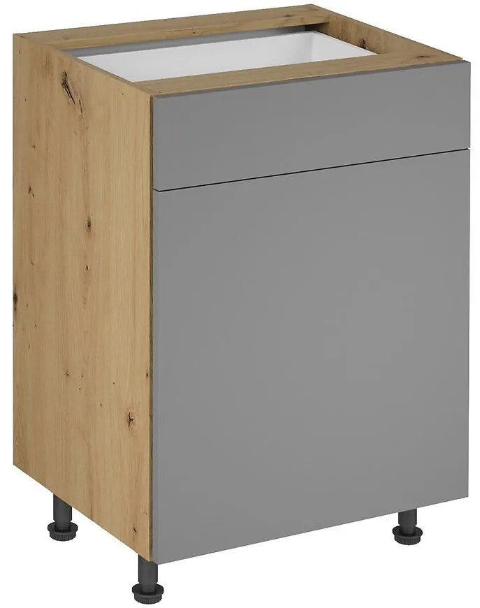 Kuchynská skrinka Langen D60S1 push beige