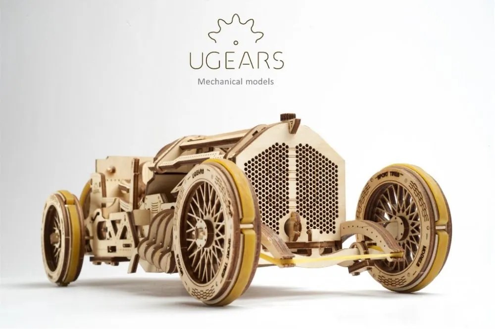 Ugears 3D puzzle U-9 Grand Prix Auto 348 ks