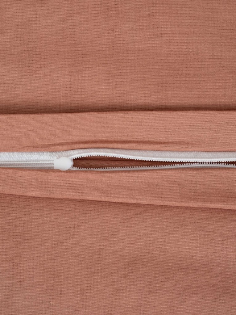 Bavlnené obliečky Renforcé – Jasmine terakota 140 × 200 cm, 70 x 90 cm