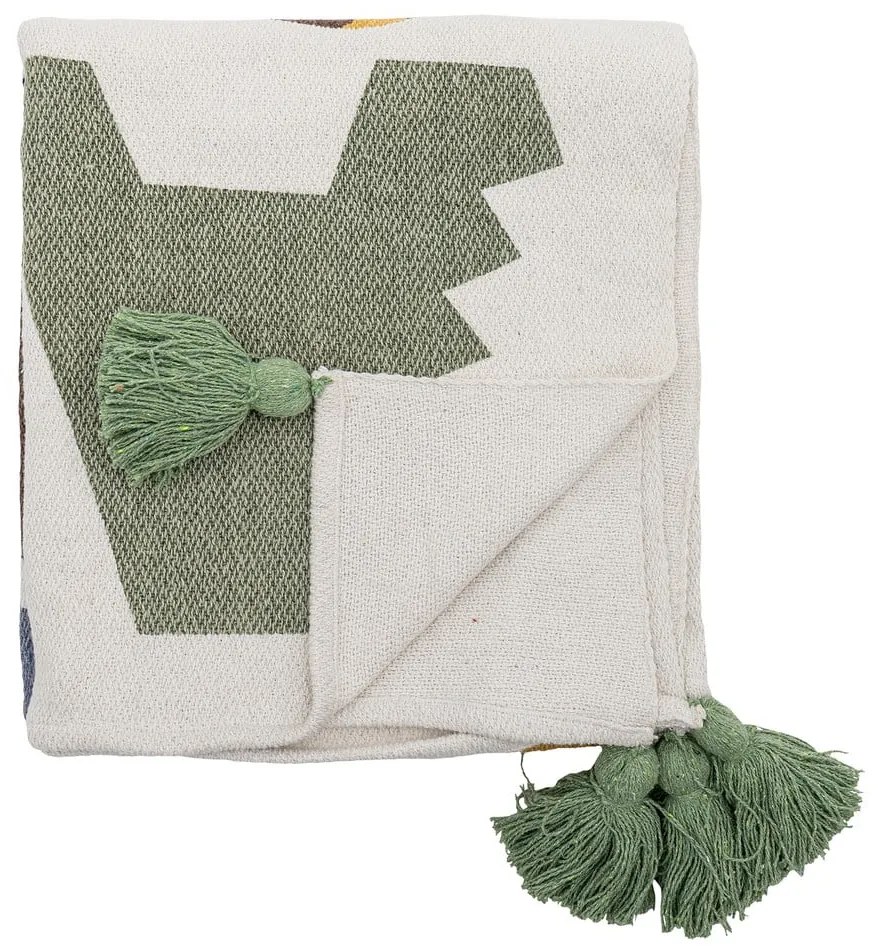 Detská deka z recyklovanej bavlny 130x160 cm Memmo – Bloomingville Mini