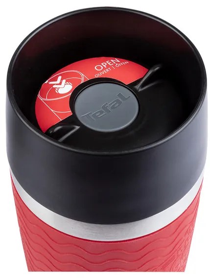 Tefal Cestovný hrnček, 360 ml (červená)  (100366686)