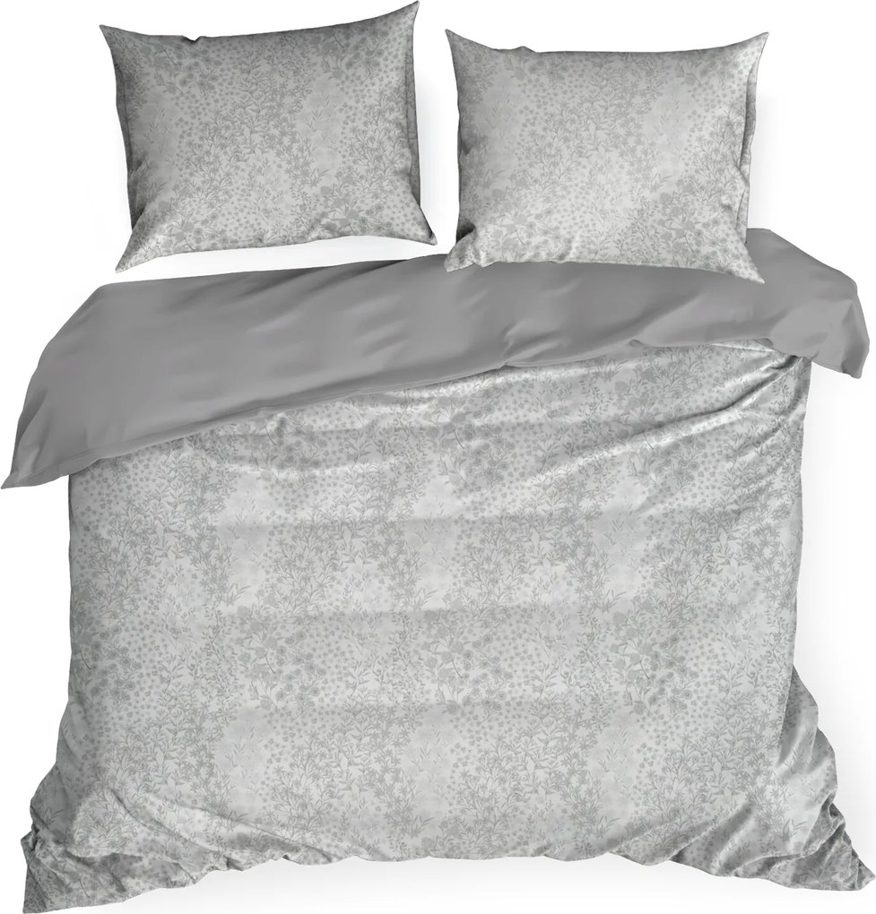 SATÉNOVÉ OBLIEČKY SPRING59 140X200 CM, 1 KS 70X80 CM KVETY