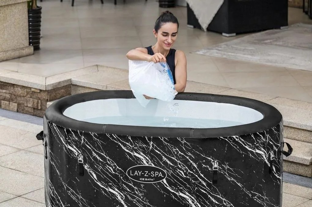BESTWAY Lay-Z-Spa Glacial Dip FortiFiber Bazénik pre ľadové kúpele 152 x 92 x 71 cm 6002Q