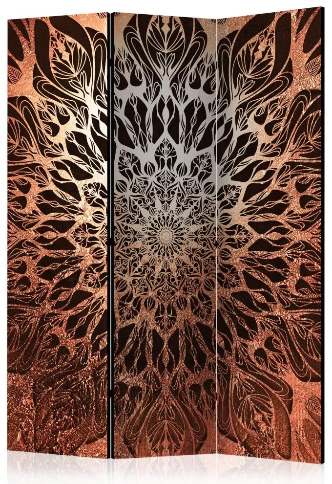 Artgeist Paraván - Spider Web (Orange) [Room Dividers]