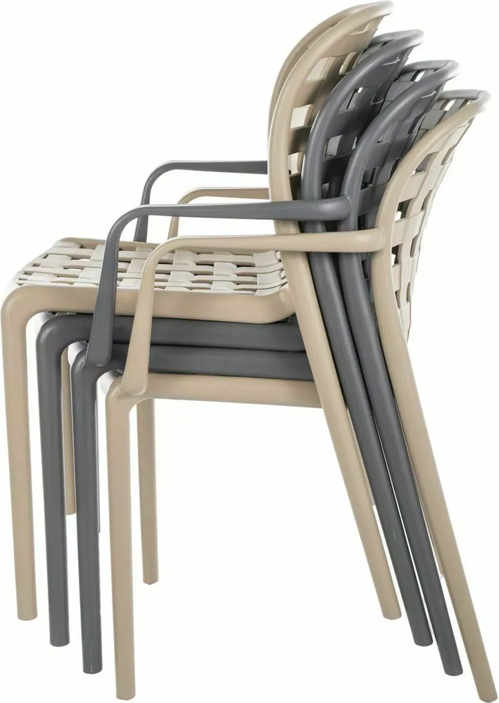 SI Strip stolička sivý