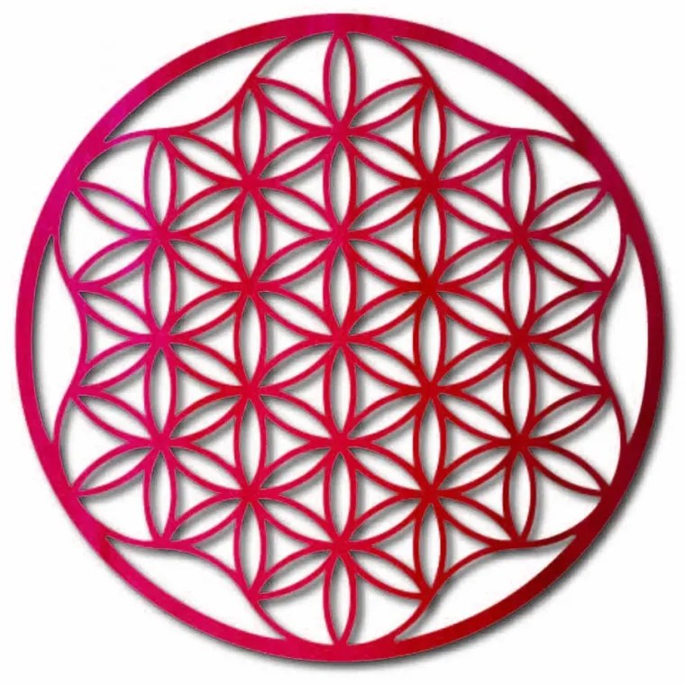 Energetický obraz mandala na stenu z preglejky - rozmer od 50 do 120 cm I SENTOP PR0337