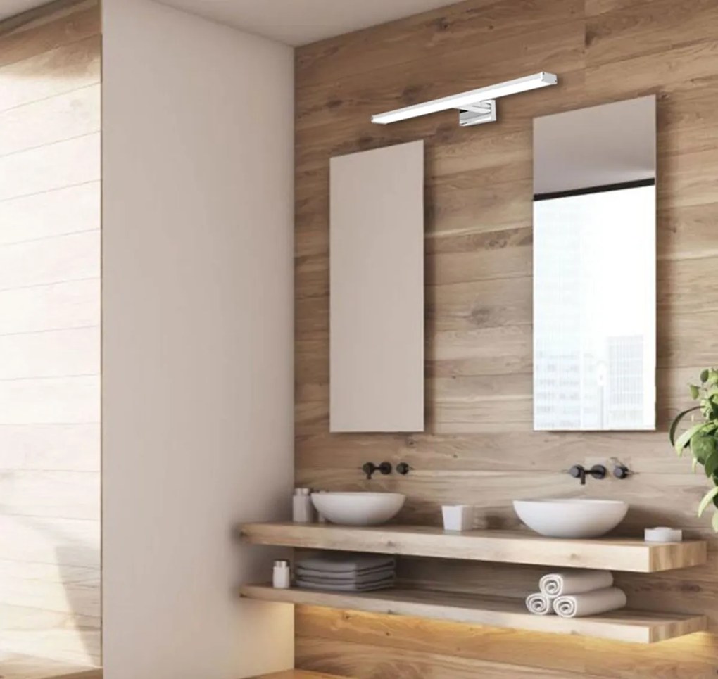 Kúpeľňové svietidlo LED 12W 60CM APP369-1W strieborné