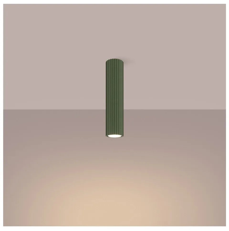 Zelené bodové svietidlo Gleam – Sollux