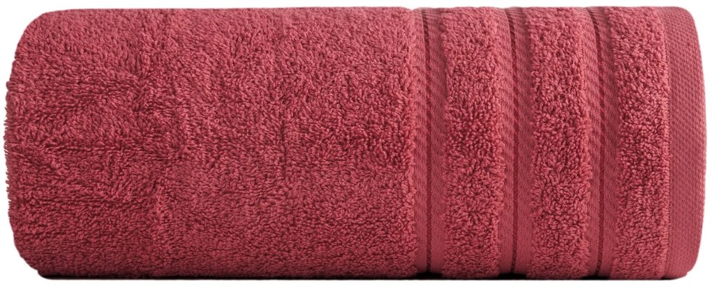 BAVLNENÝ UTERÁK VITO 50X90 CM TEHLOVO ČERVENÁ