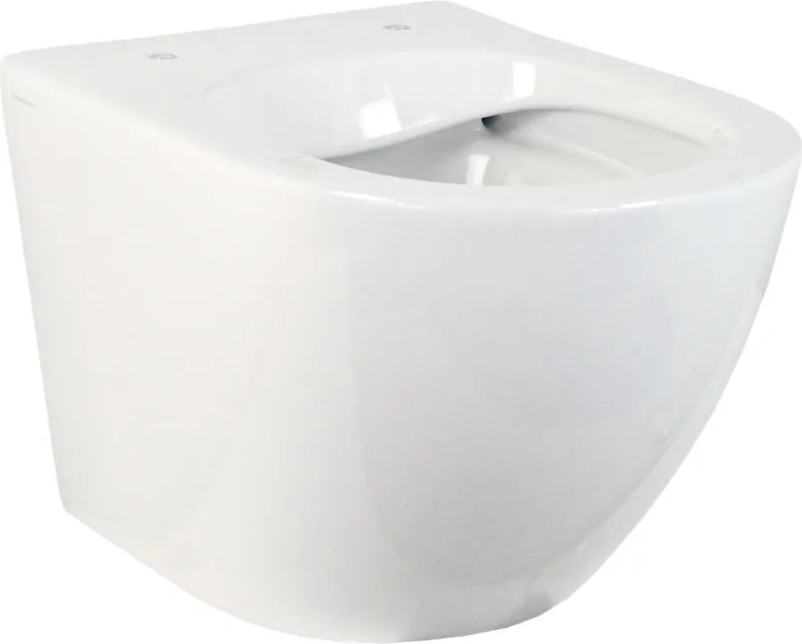 Hydroland Závesná WC misa so SoftClose sedadlom Karat, biela