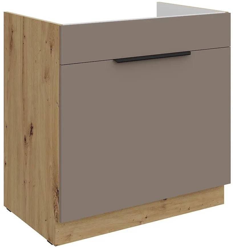 Kuchynská skrinka Aria-Ta/Ar Anti Fingerprint 80zl 1s Bb