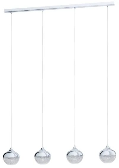 Eglo 98628 - Luster na lanku MIOGLIA 4xE14/25W/230V