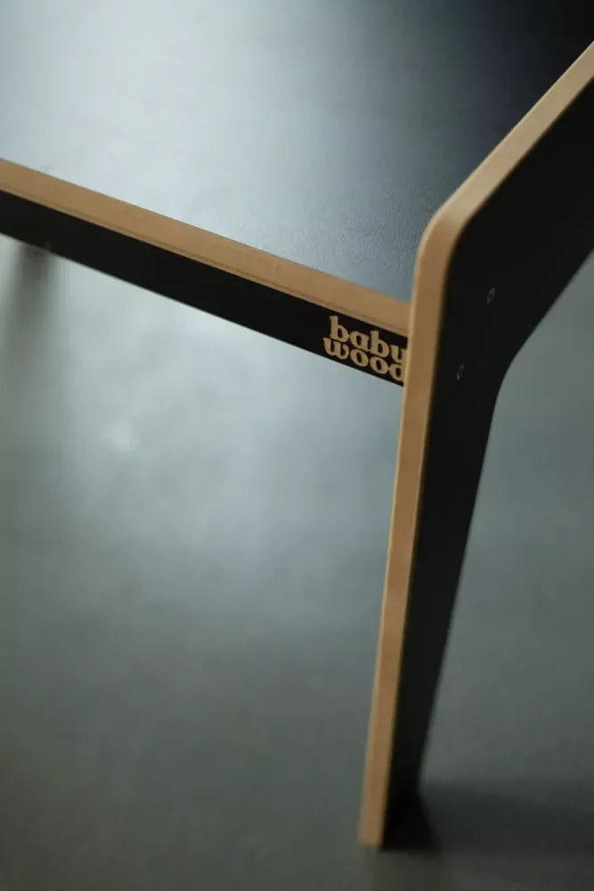 Stôl pre deti čierna S/M